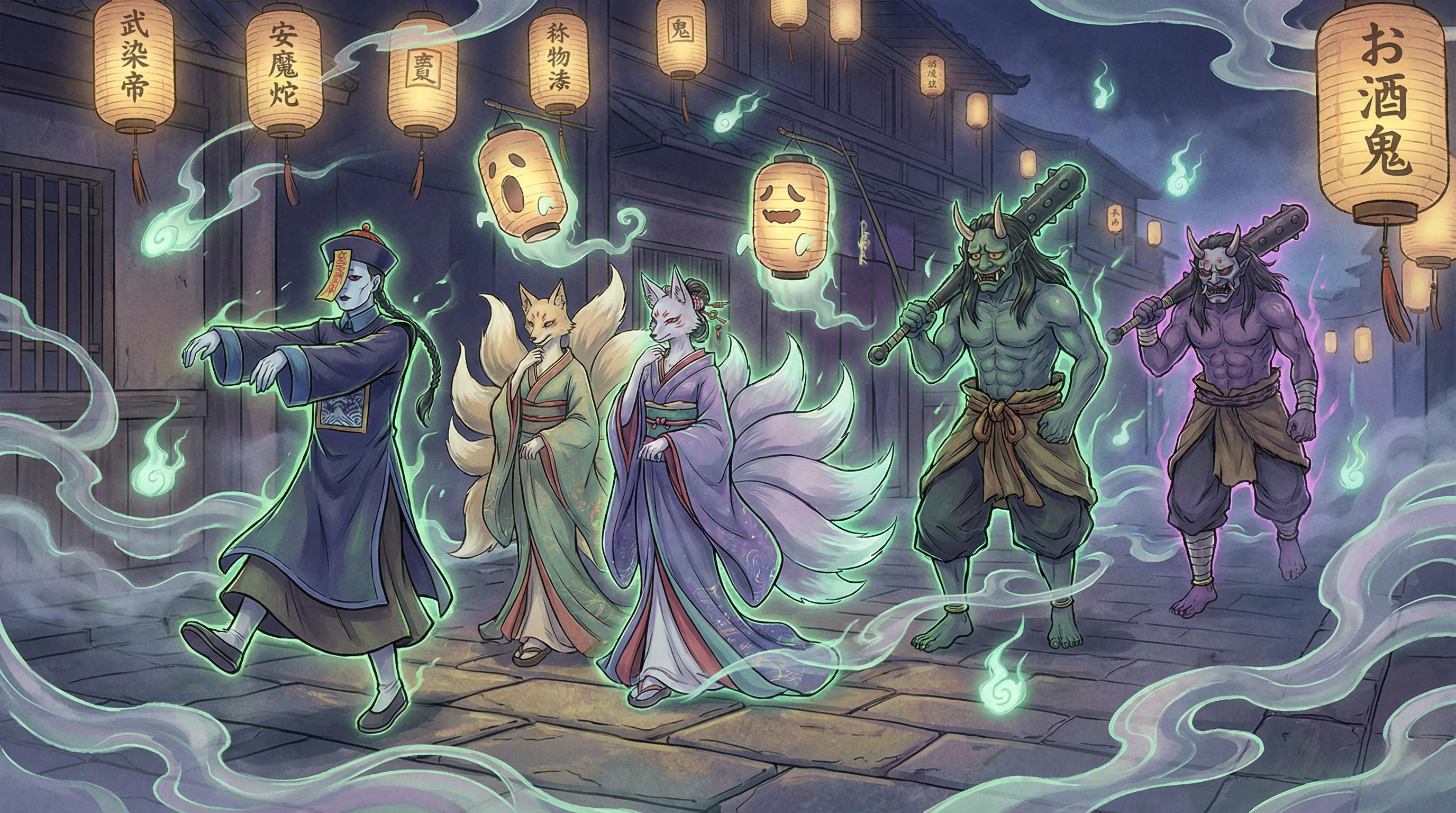 百鬼夜行 - 力王之监狱力王下载 中日鬼怪动漫